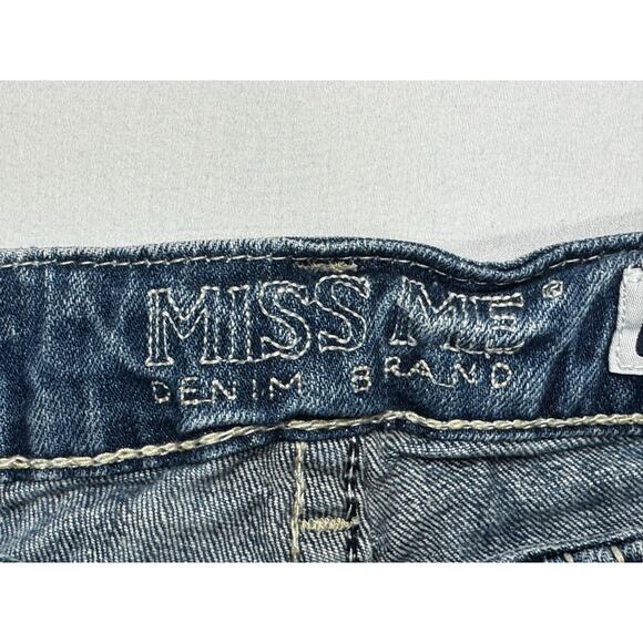 Miss Me Women's Low Rise Irene Bootcut Blue Denim Jeans - Size 26 (25x32.5) - Picture 4 of 6